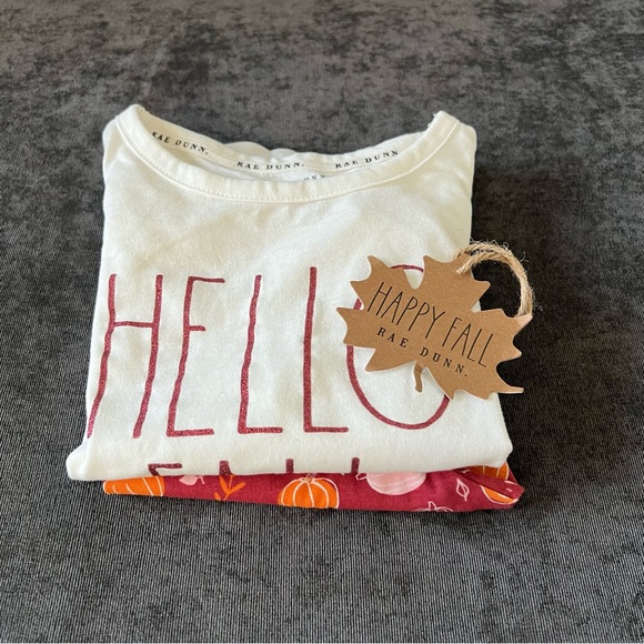 NWT Rae Dunn Girls’ Hello Fall Outfit Size 4 - Picture 9 of 9